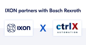 IXON partners with Bosch Rexroth for their Open Automation System
