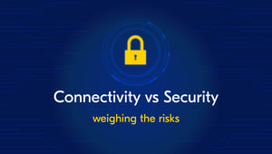 Connectivity versus security: weighing the risks